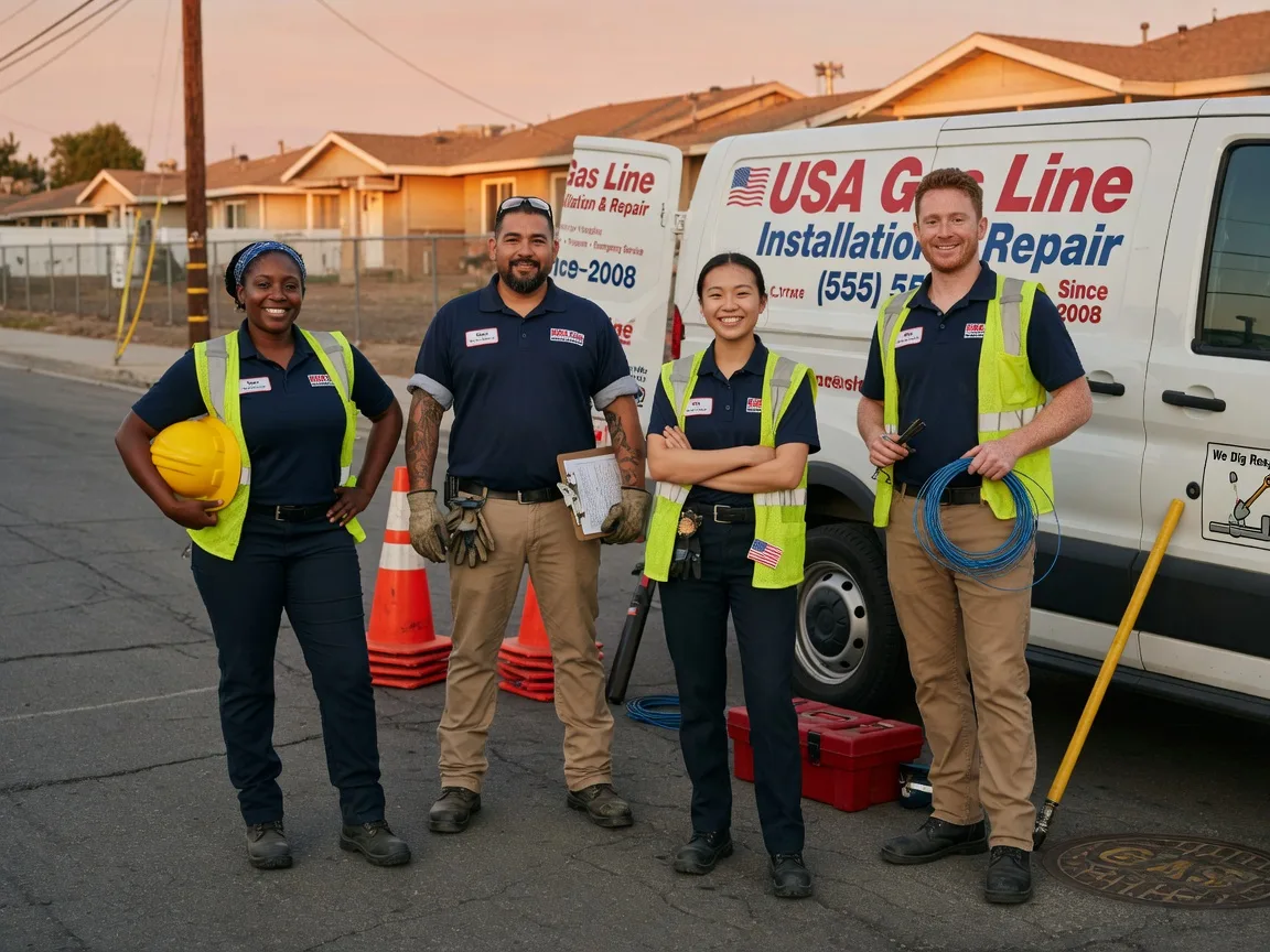 Gas Line Installation company in Whitney, PA